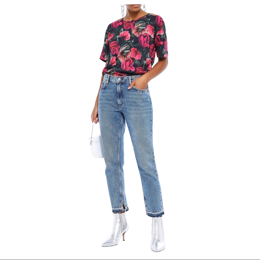 Sandro Floral Print TShirt